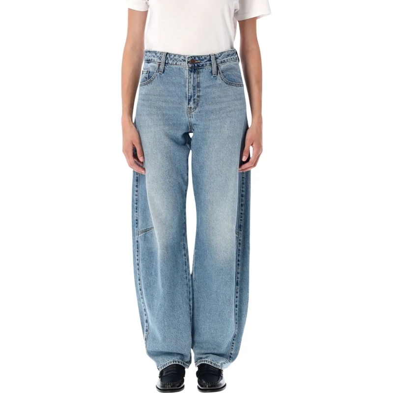 Levi's Jeans Denim Baggy Dad Barrel Jeans Blue