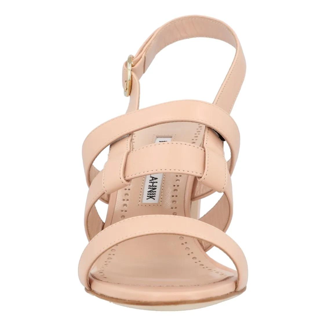 Thumbnail - Manolo Blahnik Sandalen - Memaarhi 070 Sandal Beige - Gr. 36 (EU) - in Beige - für Damen