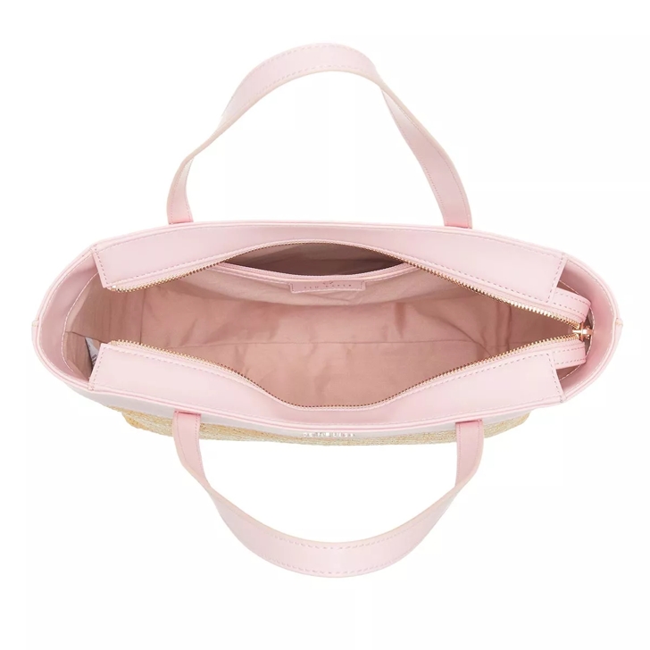 Ted Baker Pink and Rose-Gold Handle Bag - Pink Handle Bags