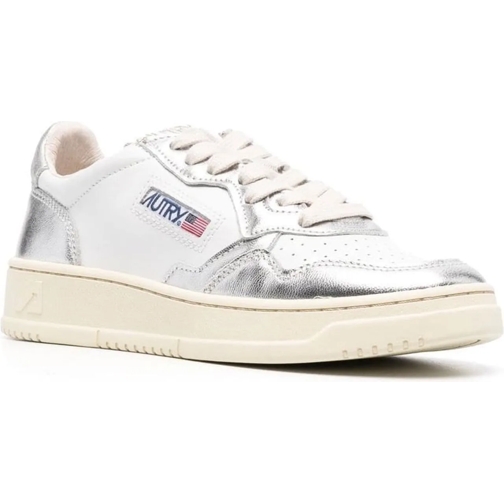 Autry International lage-top sneaker Sneakers Silver Silver silber