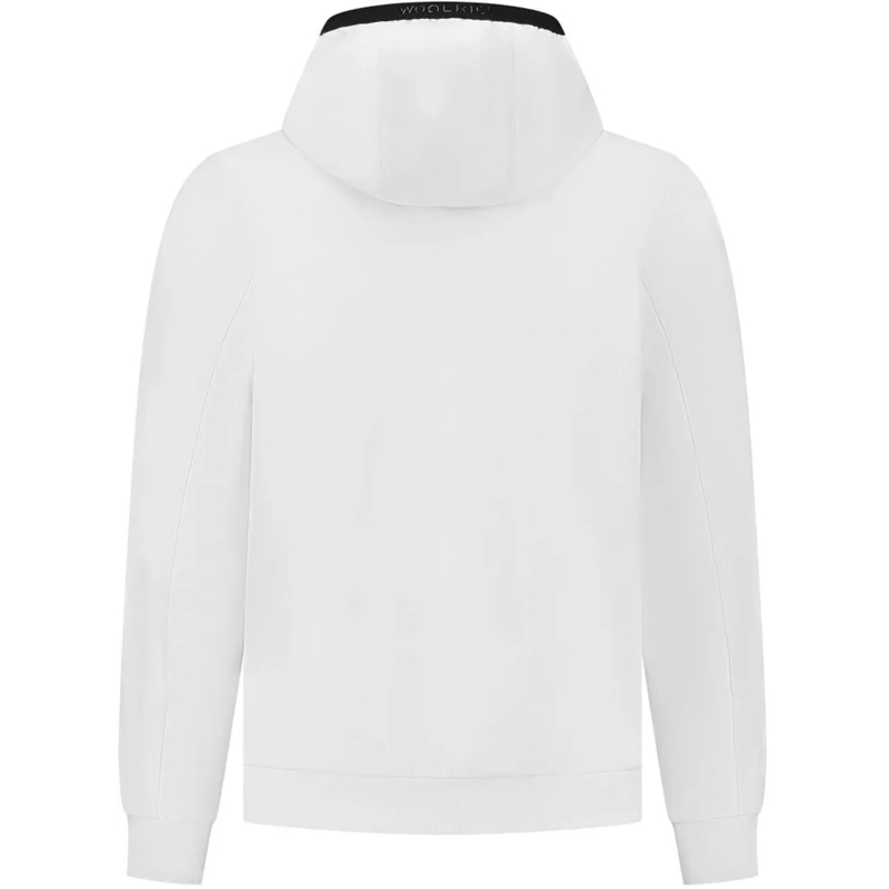 Woolrich Daunenjacke Soft Shell Full Zip Hoodie weiß(Image 3)