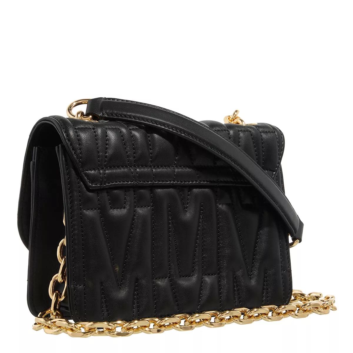 Moschino Crossbody bags "M" Group Quilted Shoulder Bag in zwart