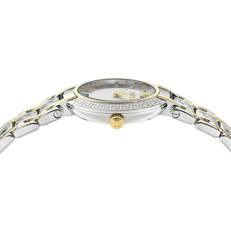 Versace Quarzuhr Quarz-Analoguhr Diamonds silber(Image 2)