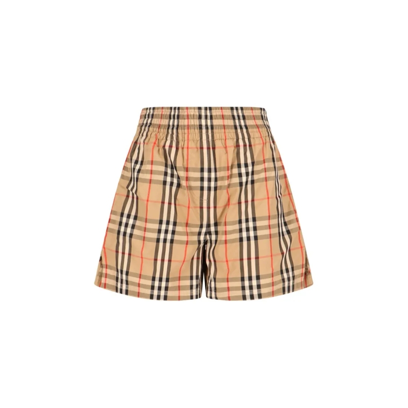 Burberry Casual Shorts 'Check' Shorts – Beige Neutrals