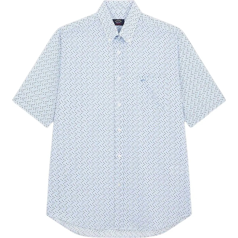 Paul & Shark Casual top Paul & Shark  Korte Mouw Overhemden Lichtblauw 234 blau