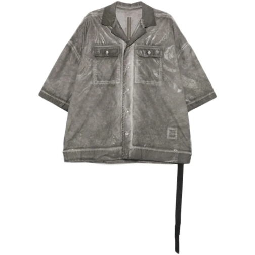Rick Owens T-shirts Camicia Magnum Tommy Shirt Darkdust grau