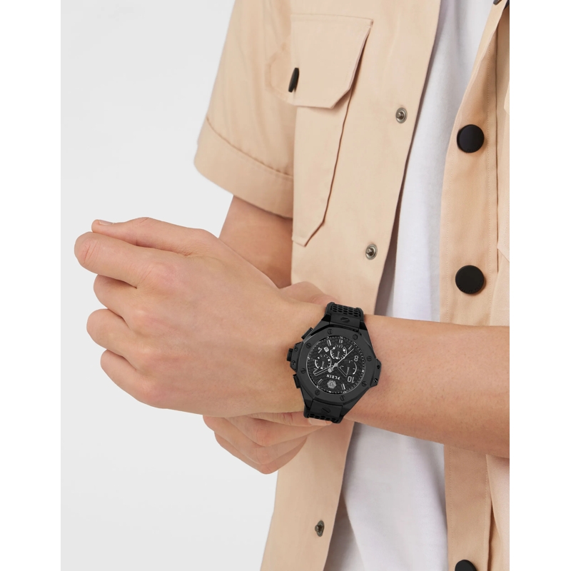 Philipp Plein Chronograph Quarz-Chronographenuhr Plein Chrono Royal 46 Mm schwarz(Image 2)