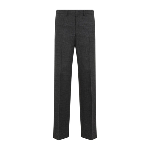 Prada Grey Wool Pants Grey 