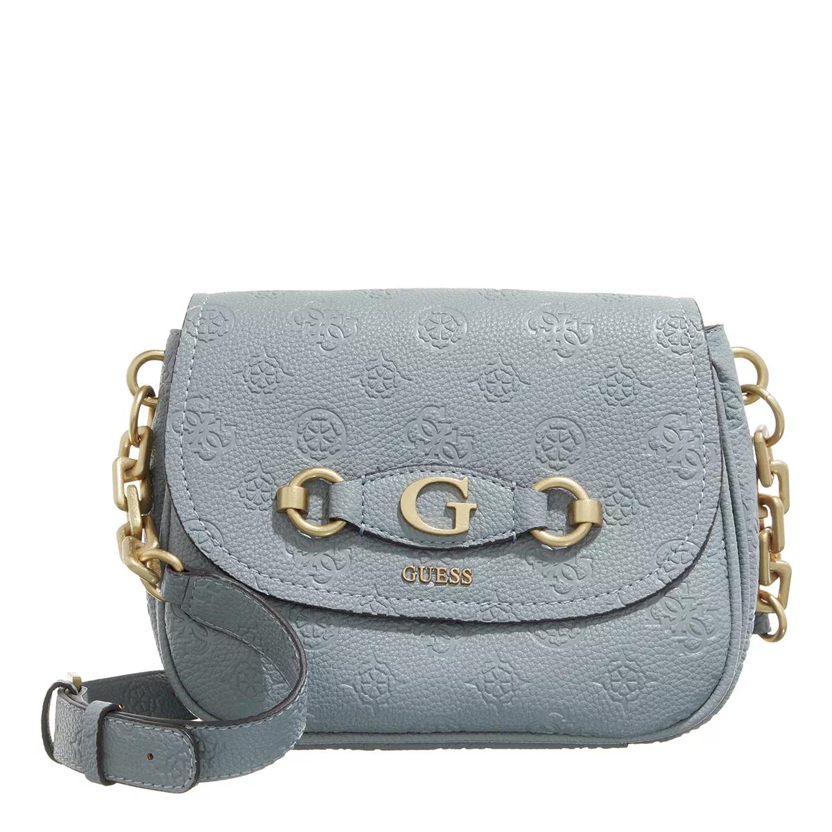 Guess Crossbody Bags - Izzy Peony Tri Compartment Flap - Gr. unisize - in Blau - für Damen