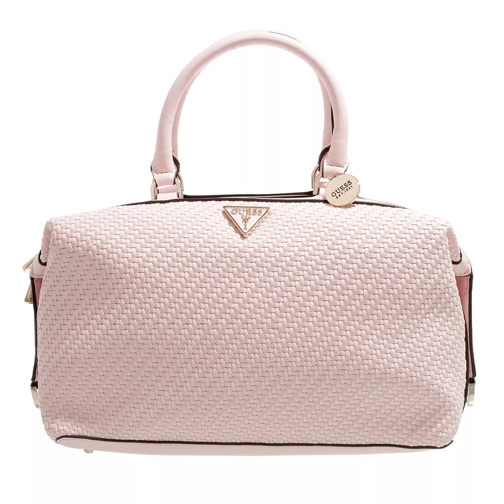 Guess Hassie Soho Satchel Powder Pink Trunk
