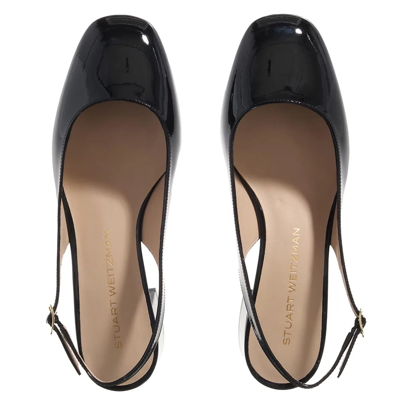 Stuart Weitzman Pumps Maeve Slingback 35 Black(Image 6)