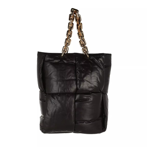 Bottega Veneta The Chain Tote Bag Fondente/Gold Rymlig shoppingväska