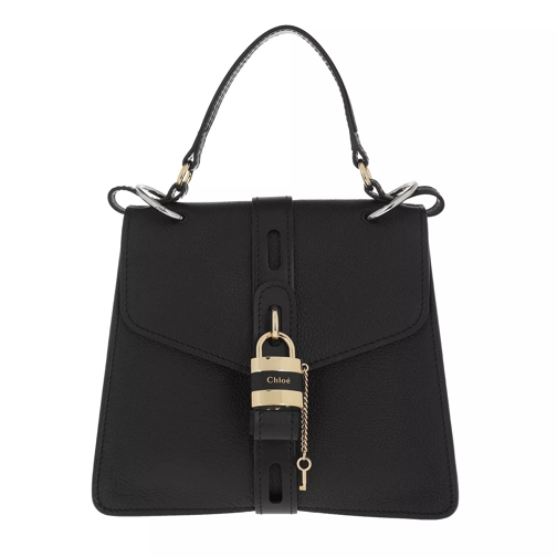 Chloé Aby Small Day Bag Leather Black Satchel