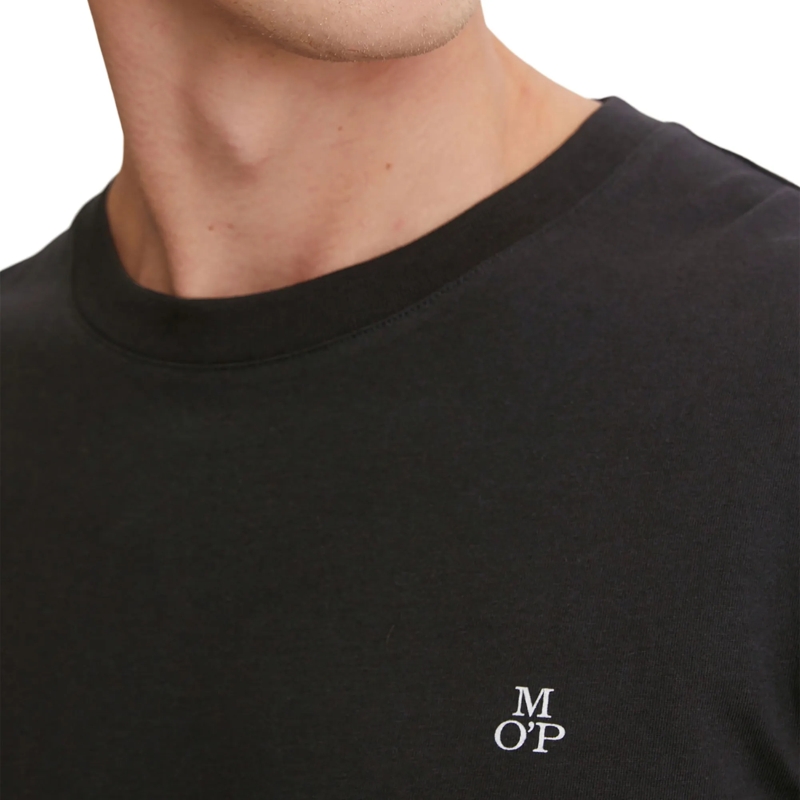 Marc O´Polo Hemd Small-Logo 1er Pack schwarz(Image 4)