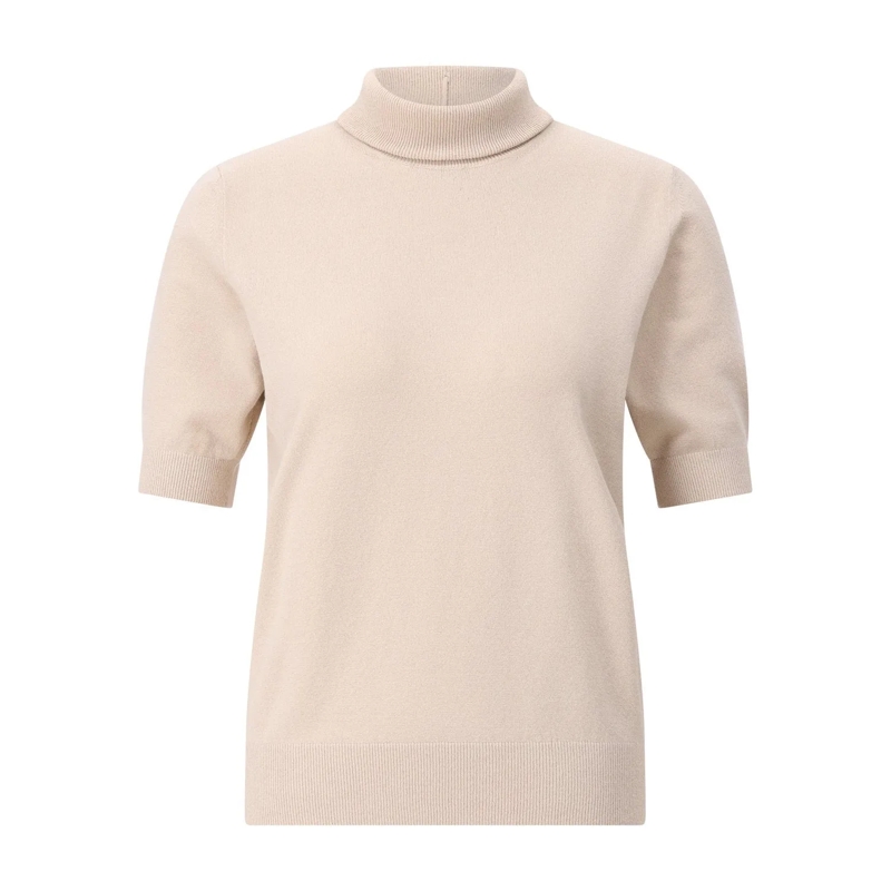 Riani Pullover Rollkragenpullover Beige