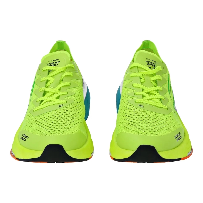 Plein Sport Low-Top-Sneaker Lo-Top Turnschuhe blau-gold(Image 3)