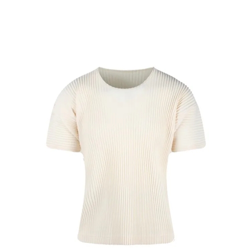 ISSEY MIYAKE PLEATS PLEASE June Pleated T-Shirt White 