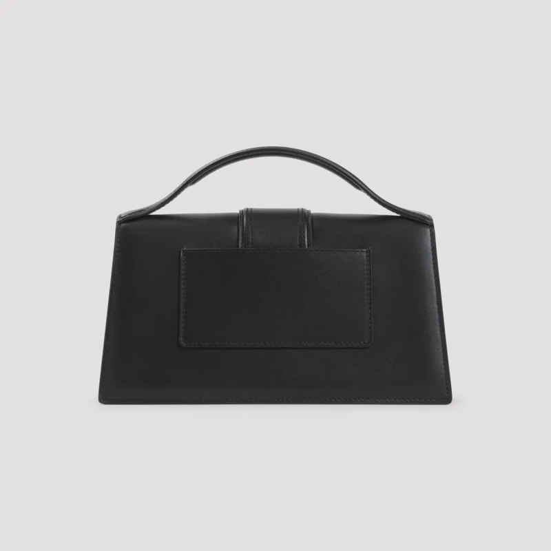 Jacquemus Schultertasche Structured Black Calf Leather Shoulder Bag Black