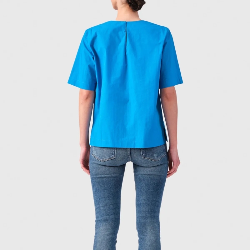 Helene Galwas Bluse Bluse IDUNA blau(Image 3)