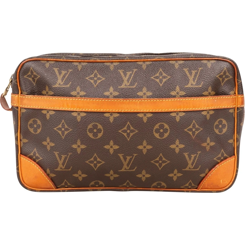 Louis Vuitton Tote Louis Vuitton Canvas Monogram Compiegne 28 Clutch braun