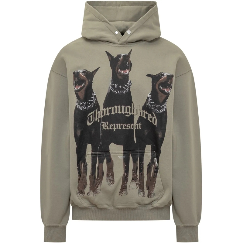 Represent  Felpa Thorough grün