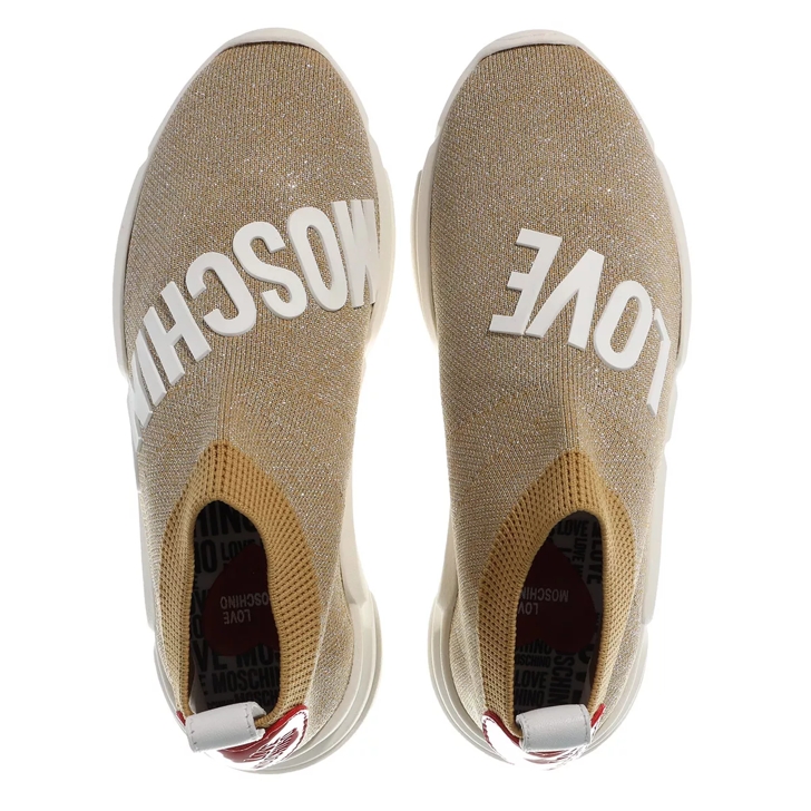 Moschino womens hotsell trainers sale