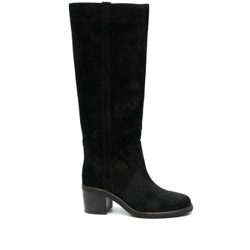 Isabel Marant Stiefel 55Mm Knee-High Suede Boots Black