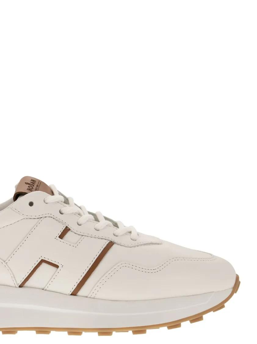 Thumbnail - Hogan Low-Top Sneaker - H641 - Leather Trainers - Gr. 37,5 (EU) - in Weiß - für Damen