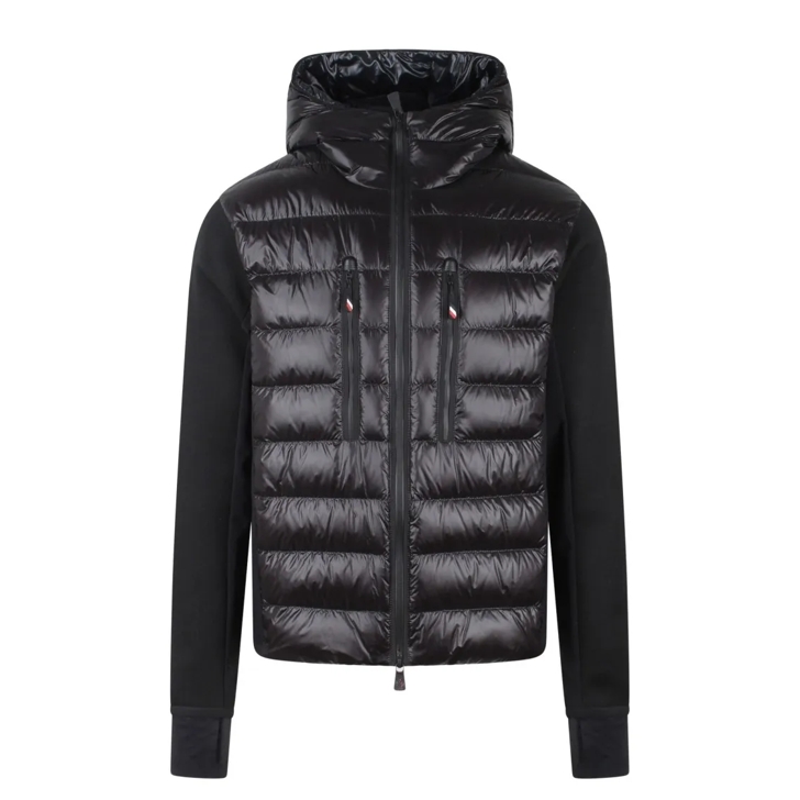 Moncler Apres Ski Tricot Cardigan Black Daunenjacken