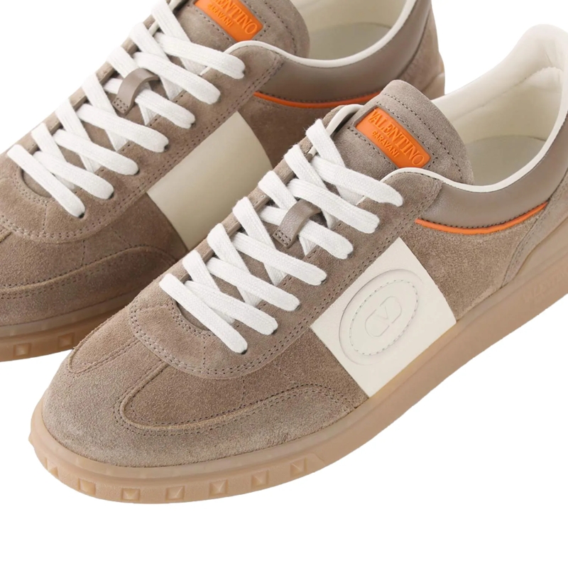 Valentino Garavani Veterschoenen Sneaker aus Veloursleder schwarz(Image 3)