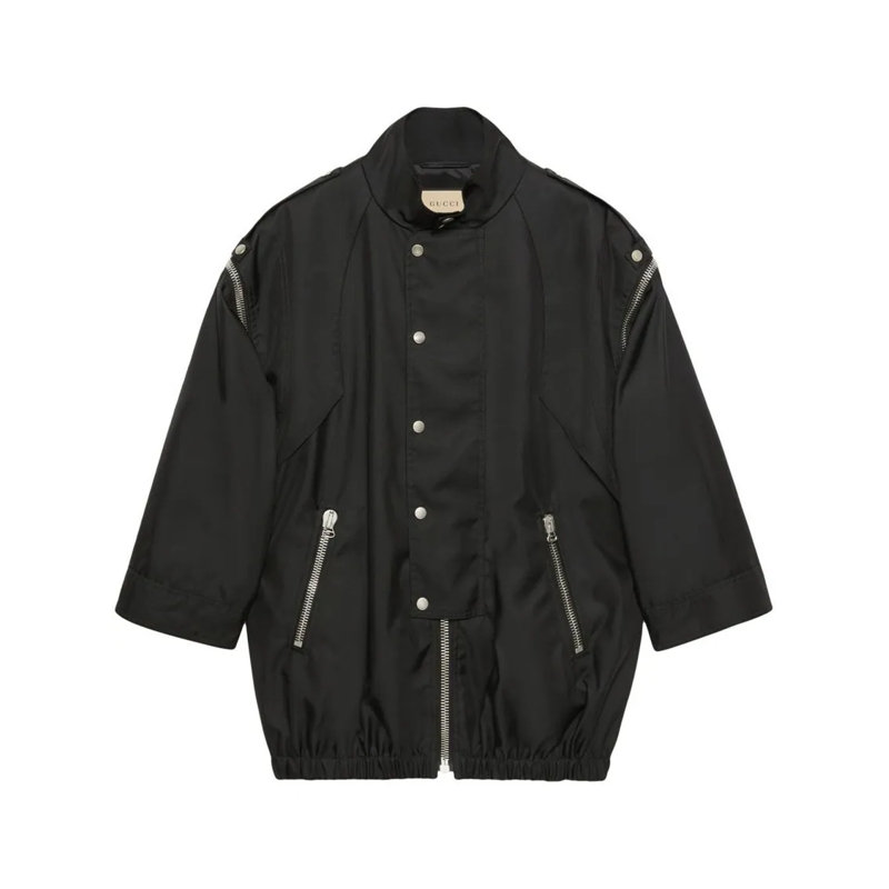 Gucci  Black Polyamide Jacket Black