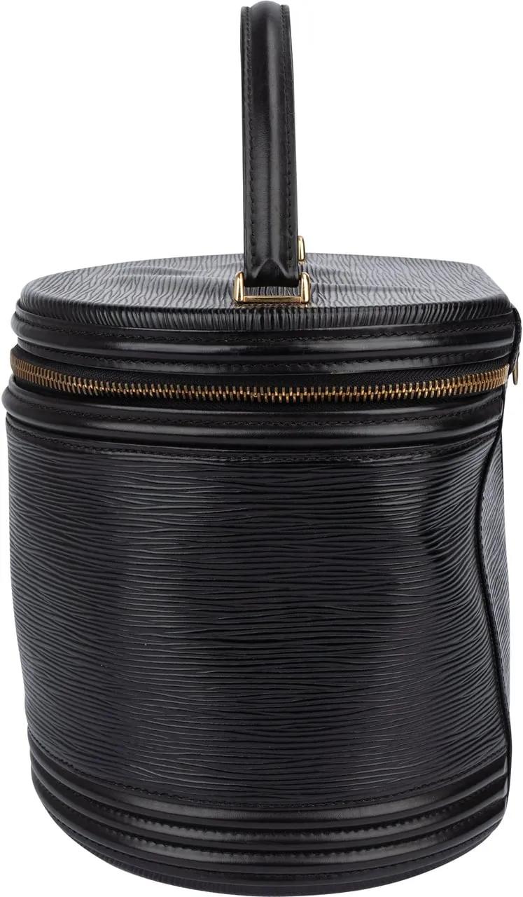 Thumbnail - Louis Vuitton Crossbody Bags - Louis Vuitton Noir Epi Leather Cannes Vanity Handb - Gr. unisize - in Schwarz - für Damen