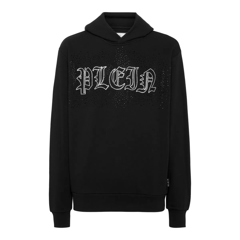 Philipp Plein Top Sweatshirt Mit Kapuze schwarz