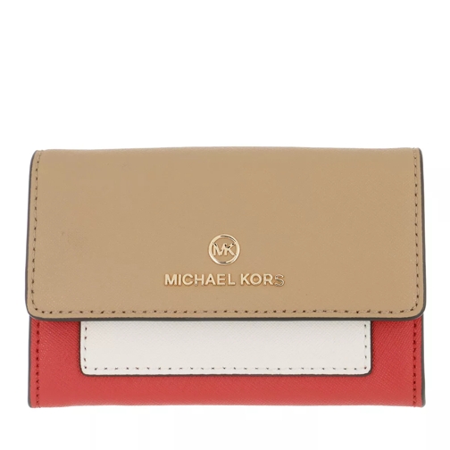 MICHAEL Michael Kors Medium 2In1 Wallet Sangria Mlti Portemonnaie mit Überschlag