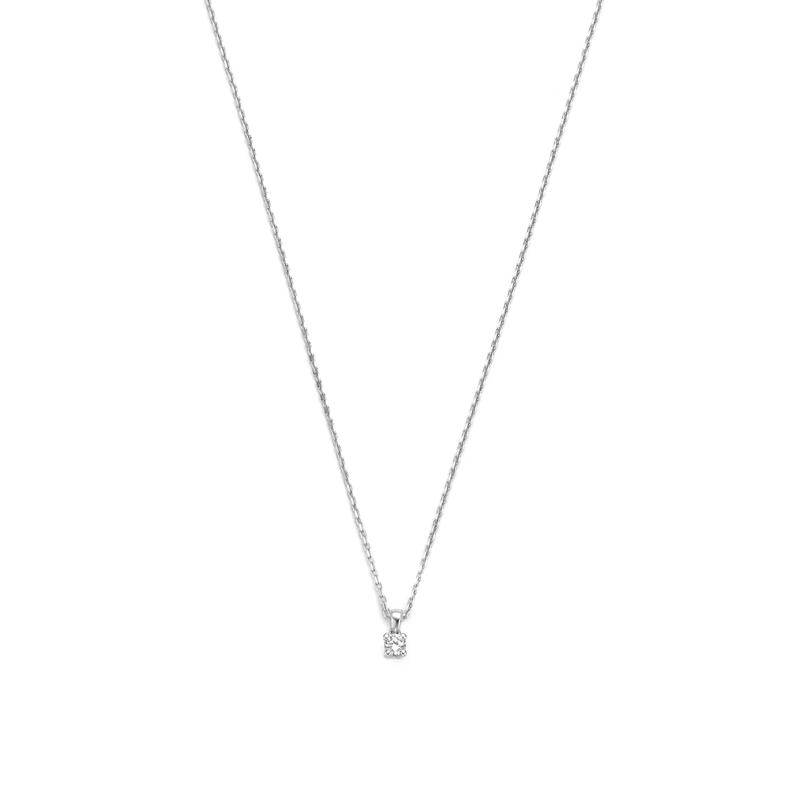Isabel Bernard Collier moyen De la Paix Celesse 14 karat necklace | diamond 0.0 White gold