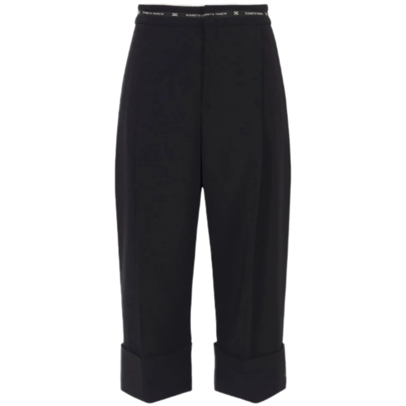 Elisabetta Franchi  Trousers Black schwarz