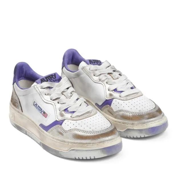 Autry International Low-Top Sneaker - Super Vintage Burn Sneakers - Gr. 37 (EU) - in Bunt - für Damen