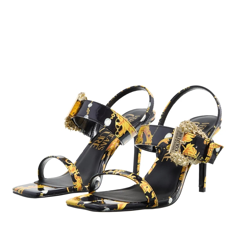 Versace Jeans Couture High Heels Fondo Emily Black/Gold