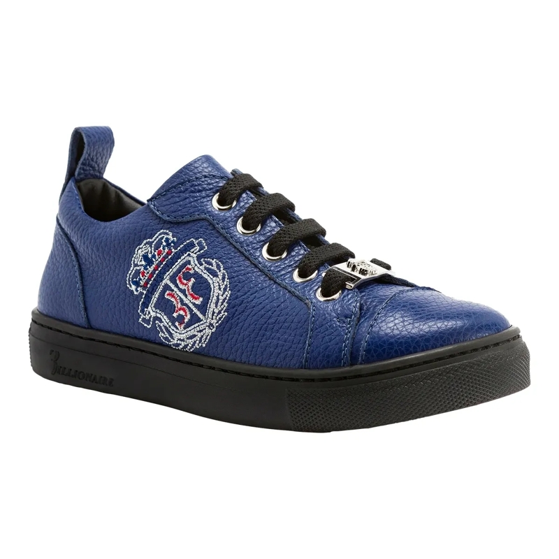 BILLIONAIRE Low-Top-Sneaker Läufer Sneaker dunkel-blau