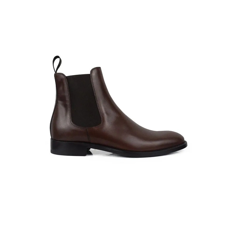 Alberto Laarzen Leather Boots Brown