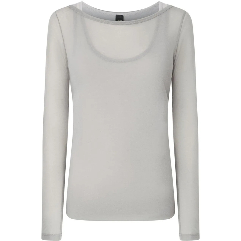 Pinko Sweat-shirt Pinko Sweaters Grey grau