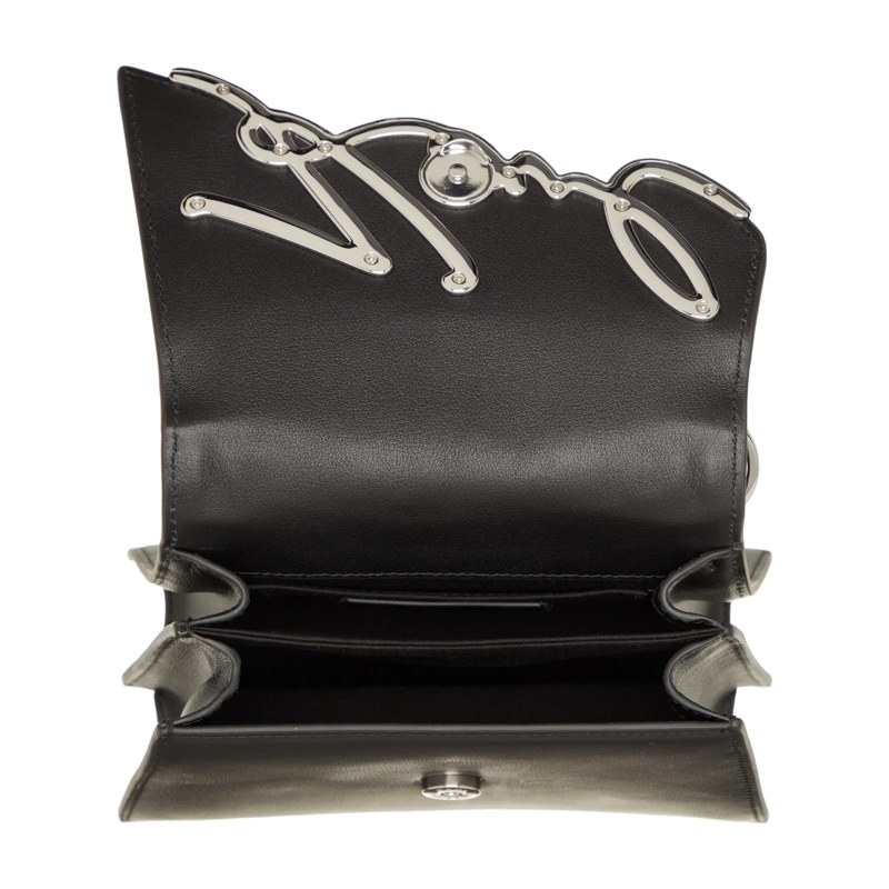 Karl Lagerfeld Satchel K/Signature 2.0 Sm Crossbody Black(Image 6)