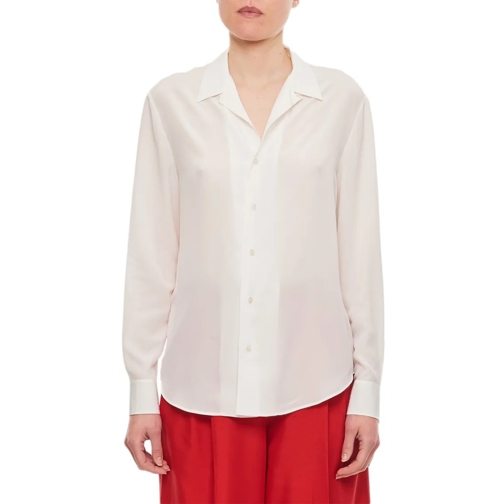 Ralph Lauren Hemden Darien Silk Shirt White