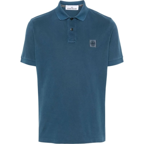 Stone Island Polohemd Blauwe polo blau