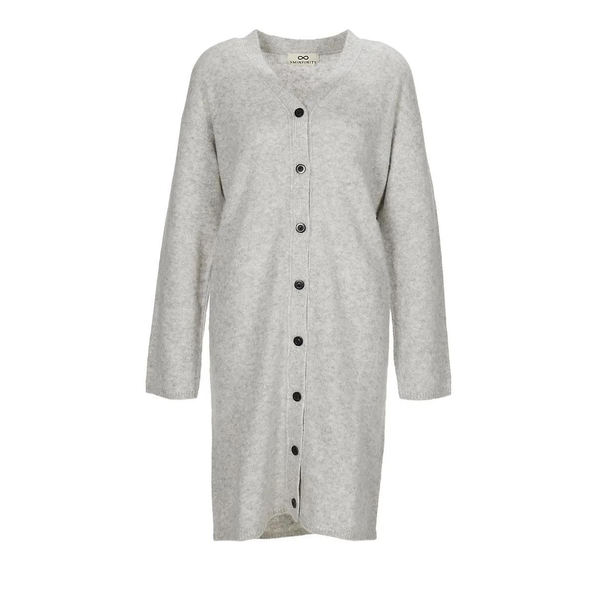 Sminfinity - Blurry long Cardigan - Größe XS/S - grau