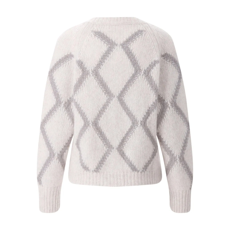 Hemisphere Cardigan Strickjacke aus Baumwolle & Kaschmir grau(Image 2)