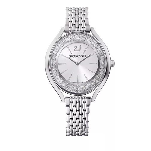 Swarovski Crystalline Aura Swiss Made Silver tone Quartz Watch