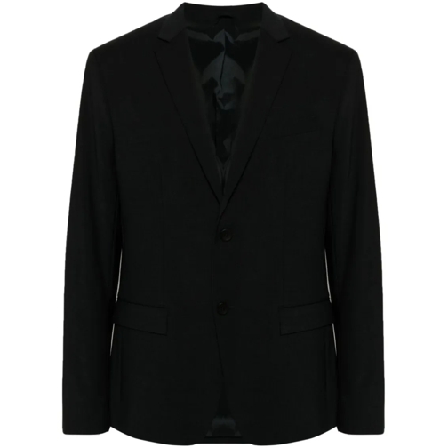 Calvin Klein Black Wool Jacket Black Blazer