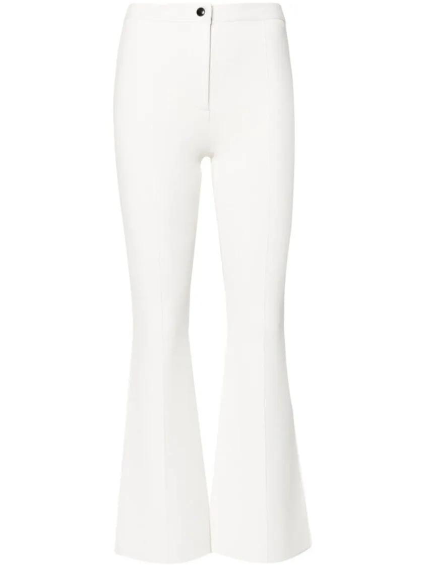 Theory - Wide-Leg Trousers - Größe L - weiß