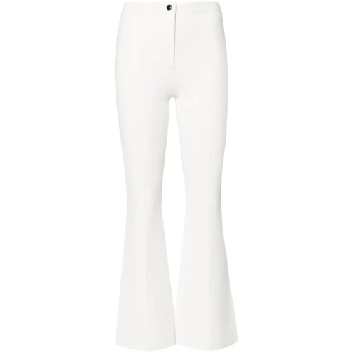 Theory  Wide-Leg Trousers White